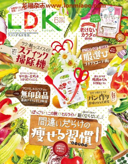 [日本版] LDK PDF电子杂志 2021年6月刊